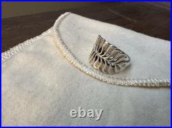 James AVERY Mimosa RING 7.5 EUC Retired STERLING SILVER 925