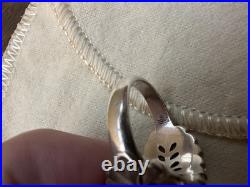 James AVERY Mimosa RING 7.5 EUC Retired STERLING SILVER 925