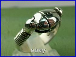 James AVERY RETIRED Love / Beetle Rotating RING RARE SIZE 7