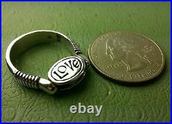 James AVERY RETIRED Love / Beetle Rotating RING RARE SIZE 7