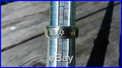 James Avery 14K Gold & Silver Hebrew My Beloved Is Mine Men's Wedding Ring