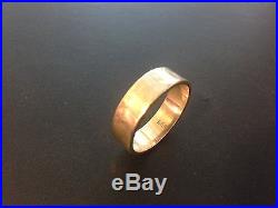 James Avery 14K Solid Gold Amore Wedding Ring (6.4 grams)