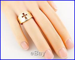 James Avery 14K Wide Crosslet Ring Size 6