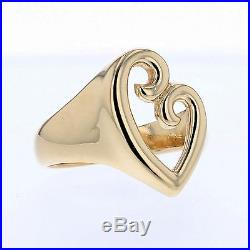 James Avery 14K Y/G Mother's Love Ring size 9.5