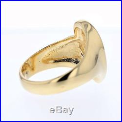 James Avery 14K Y/G Mother's Love Ring size 9.5
