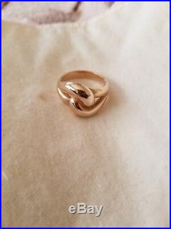 James Avery 14K Yellow Gold Cadena Ring Size 8