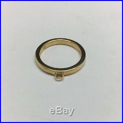 James Avery 14K Yellow Gold Charm Ring Size 3.5
