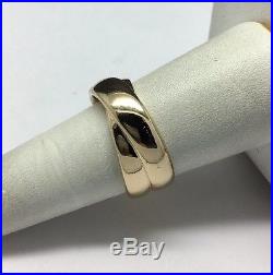 James Avery 14K Yellow Gold Endless Love Ring Size 9 HEAVY