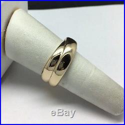 James Avery 14K Yellow Gold Endless Love Ring Size 9 HEAVY