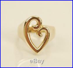 James Avery 14K Yellow Gold Mother's Love Ring 8.25g Size 6.75