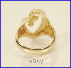 James Avery 14K Yellow Gold Mother's Love Ring 8.25g Size 6.75