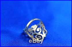 James Avery 14K Yellow Gold Open Sorrento Women's Ring Size 5