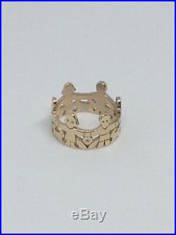 James Avery 14K Yellow Gold Paperdoll Ring 8