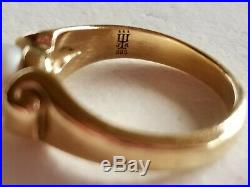 James Avery 14K Yellow Gold Pearl Ring Size 4.5