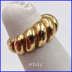 James Avery 14K Yellow Gold Ribbed Pinkie Ring Size 2.5 with Box James Avery 14K Yellow Gold Ribbed Pinkie Ring Size 2.5 with Box