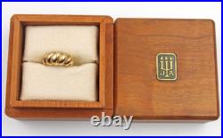 James Avery 14K Yellow Gold Ribbed Pinkie Ring Size 2.5 with Box James Avery 14K Yellow Gold Ribbed Pinkie Ring Size 2.5 with Box