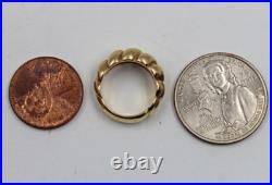 James Avery 14K Yellow Gold Ribbed Pinkie Ring Size 2.5 with Box James Avery 14K Yellow Gold Ribbed Pinkie Ring Size 2.5 with Box