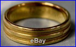 James Avery 14K Yellow Gold Ring Size 11 8.3 grams