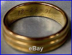 James Avery 14K Yellow Gold Ring Size 11 8.3 grams