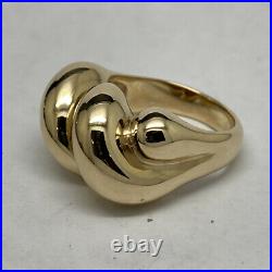 James Avery 14K Yellow Gold Sisterhood Ring Size 9.5
