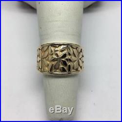 James Avery 14K Yellow Gold Spring Blossom Ring Size 6.5
