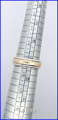 James Avery 14K Yellow Gold & Sterling Silver Simplicity Wedding Band Ring