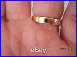 James Avery 14 k Gold Crosslet Ring-Size 9- compare at 8.2 grams
