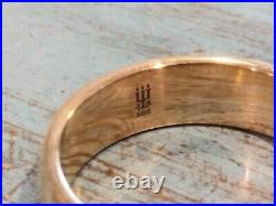 James Avery 14k GOLD Athena Band Ring size 10