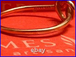 James Avery 14k Gold Delicate Heart Knot Ring/Size-8
