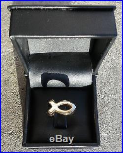 James Avery 14k Gold Ichthus Ring