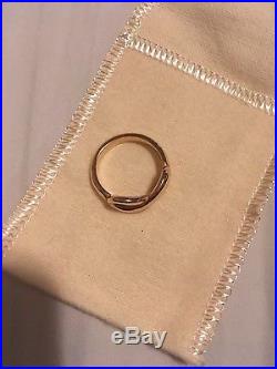 James Avery 14k Gold Infinity Ring size 6.5
