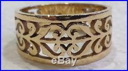 James Avery 14k Gold Open Adorned Ring Size 6.5