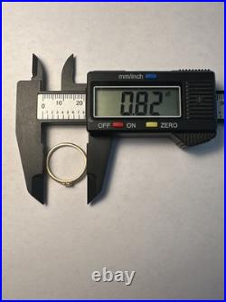 James Avery 14k Gold Pure Heart Ring Size 7 1.6g