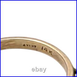 James Avery 14k Gold Size 5.75 Jingle Bell Charm Ring 2.8gr #3085