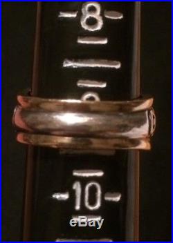 James Avery 14k Gold & Sterling Scrolled Fleur De Lis Ring Size 9 Retails $505