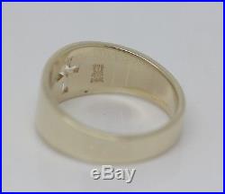 James Avery 14k Narrow Crosslet Ring Size 5.5NO RESERVE