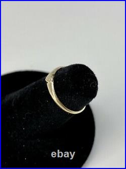 James Avery 14k Yellow Gold Cherished Heart Ring Size 3.5 Pinky / Childs RETIRED