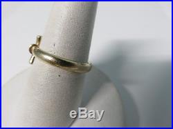 James Avery 14k Yellow Gold Cross Ring Size 6