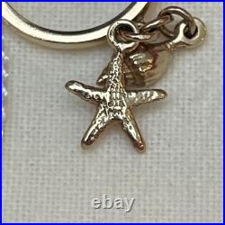 James Avery 14k Yellow Gold Dangle Ring With Retire James Avery Starfish Shell