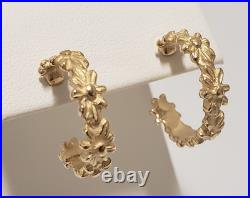 James Avery 14k Yellow Gold Margarita Hoop Earrings