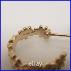 James Avery 14k Yellow Gold Margarita Hoop Earrings