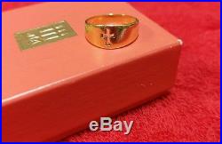 James Avery 14k Yellow Gold Narrow Crosslet Ring Size 7