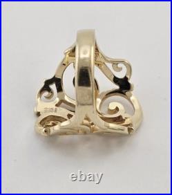 James Avery 14k Yellow Gold Open Sorrento Scroll Ring Size 7 7.0g James Avery 14k Yellow Gold Open Sorrento Scroll Ring Size 7 7.0g