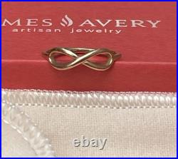 James Avery 14k Yellow Gold Petite Infinity Ring