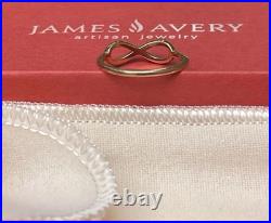 James Avery 14k Yellow Gold Petite Infinity Ring