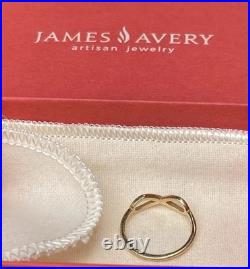 James Avery 14k Yellow Gold Petite Infinity Ring