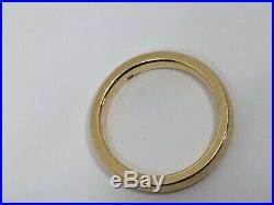 James Avery 14k Yellow Gold Size 5.5 Forever Wedding Band Ring FREE SHIPPING