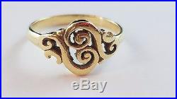 James Avery 14k Yellow Gold Spanish Swirl Ring Size 6.25 FREE SHIPPING James Avery 14k Yellow Gold Spanish Swirl Ring Size 6.25 FREE SHIPPING