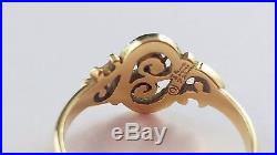 James Avery 14k Yellow Gold Spanish Swirl Ring Size 6.25 FREE SHIPPING