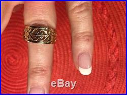 James Avery 14k open adorned ring size 8.5